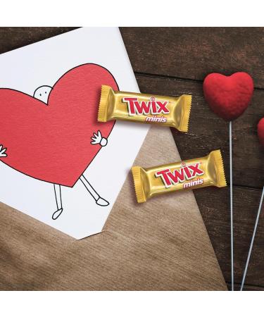 TWIX - Mini bars milk chocolate caramel and biscuits - 10 mini bars - 227g - Buy Online on GoSupps.com