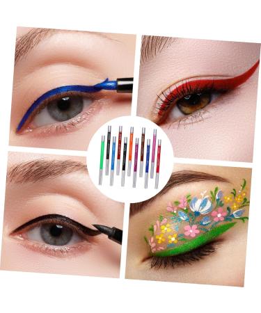 PLAFOPE 12 Pcs 1 Set Shadow Set Colored Eyeliners Eyeliner Kit Eye Liners for Women Paste Colorful - Buy Online on GoSupps.com