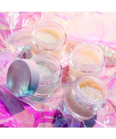 Buy 2 Pack HOLOGY Bod Glitter Gel - Vegan Cosmetic-Grade Face Body & Hair Highlighter for Festivals | Long-Lasting Shimmer & Shine - Buy Online on GoSupps.com