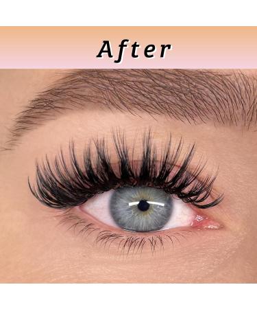Buy Lash Clusters - Volume DIY Eyelash Extensions Wispy Individual False Lashes Soft & Reusable 10-12-14mm - Buy Online on GoSupps.com