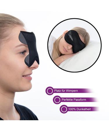 Sleep Heroes 3D Eye Mask & Storage Bag - Ultimate Light Blocking for Travel | Unisex Comfort - Buy Online on GoSupps.com