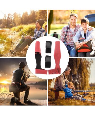 TEHAUX Fishing Rod Protection Sleeves - 4 Sets with Fastening Strap, Rod Tip Covers, and Case - Rod Guard Caps and Accessories for Fishing Tools - Buy Online on GoSupps.com