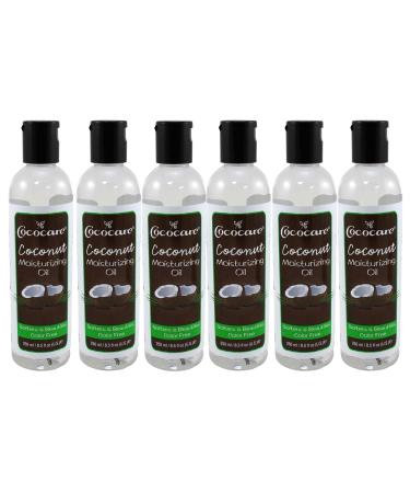 Cococare Coconut Moisturizing Oil 8.5 Ounce (260ml) (Pack of 6) - Buy Online on GoSupps.com