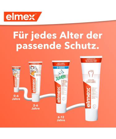 Elmex Children's Toothbrush 2-6 Years | Soft Rounded Bristles for Milk Teeth | 3 Pack Child-Friendly Grip - Buy Online on GoSupps.com