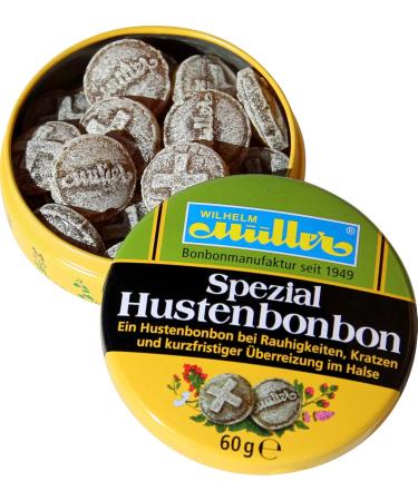 High-Quality Special Cough Drops for Sore Throats - 60g Can (1 Pack) | Fast International Shipping - Buy Online on GoSupps.com