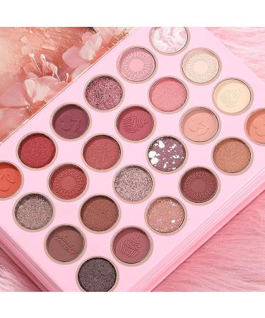 Palette de maquillage | 7 couleurs pour contouring Format livre avec 24 couleurs de fard paupi res paillettes Pour femmes et filles Pour les jours f te photographie spectacle sur - Buy Online on GoSupps.com
