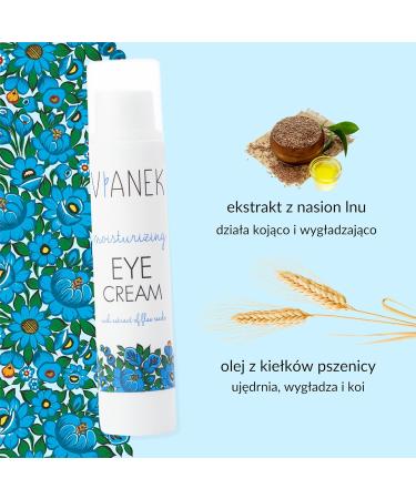 Sylveco Vianek Moisturising Eye Cream 15 ml - Hydrating Anti-Aging Eye Care | International Shipping - Buy Online on GoSupps.com