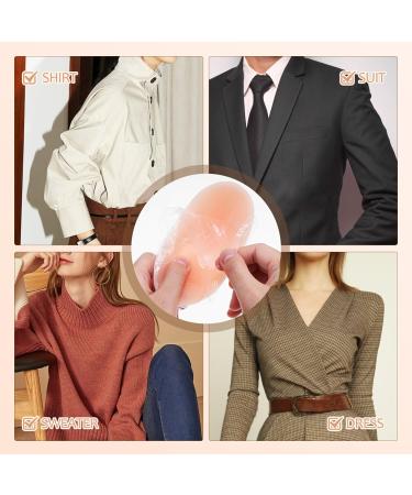 Gleavi Silicone Shoulder Cushion - 4 Pairs Self-Adhesive Slip-Resistant Pads for Clothing | Reusable Invisible Enhancer for All Genders - Buy Online on GoSupps.com