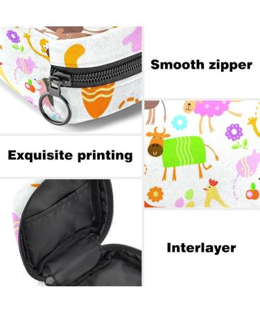 Cute Animal Ladies Napkins & Storage Bags | Portable Menstrual Cup Pockets for Teens & Women - Shop Now! - Buy Online on GoSupps.com