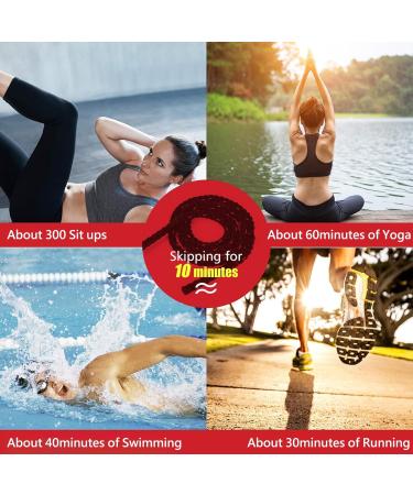 Weighted Jump Rope - 1.3 kg Spring Rope for Men & Women | Heavy Jumping Rope for Home Training & Muscle Building - Buy Online on GoSupps.com