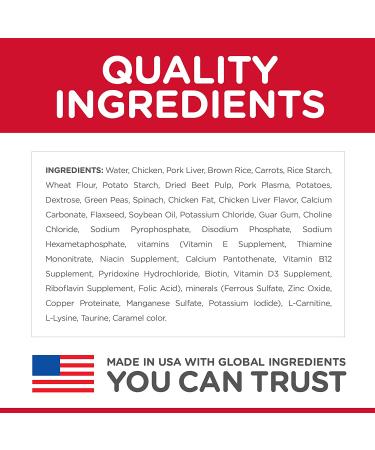 Hill's Science Diet Senior Wet Dog Food Adult 7+ Chicken & Vegetable Stew 12 Pack - Buy Online on GoSupps.com