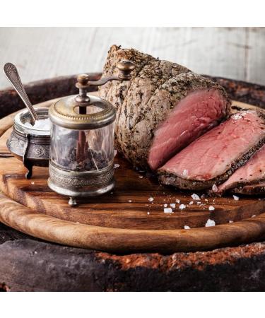 Nature Kitchen Black Pepper Corns Fine 500g - Gluten-Free & Vegan Seasoning for Cooking, Marinades, Sauces, Frying, Baking, Grilling - Buy Online on GoSupps.com