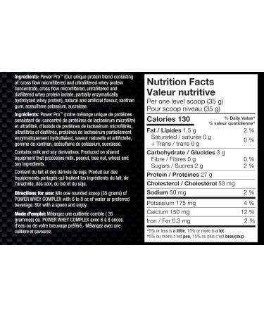 BioX Power Whey Complex | High Protein 100% Pure Whey Protein Powder | 27g Protein | Nitrogen-Rich Three Tiered Powder with Whey Concentrate Whey Isolate Hydrolyzed Whey (10LB Vanilla) - Buy Online on GoSupps.com