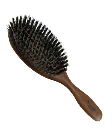 5290 oval veined wood hairbrush (150050)