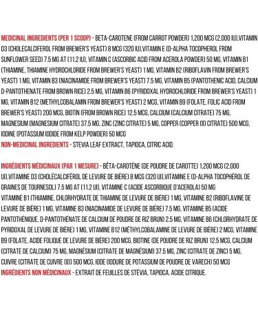 Nutridom Complete Kids Multivitamin Powder - 100g All-Natural Non-GMO Sugar-Free Vegan Vegetarian - with Vitamins A B Complex C D3 Magnesium Calcium Biotin and More for Optimal Child Health and Wellness. - Buy Online on GoSupps.com