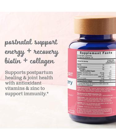 Mommy's Bliss Postnatal Energy & Recovery Gummies â€“ Natural Lemon, 60 Count - Buy Online on GoSupps.com