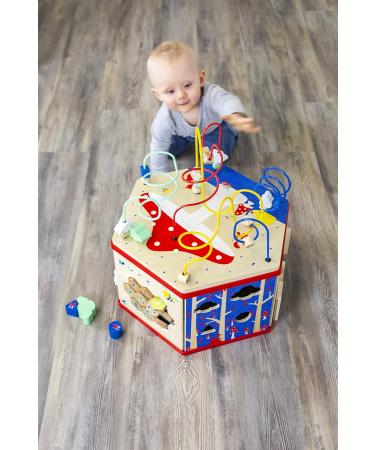 Small Foot Motor Cubes XL MOVE IT | FSC 100% Wood | 7 Motor Play Areas | Multi-Color | 11051 - Shop Now! - Buy Online on GoSupps.com