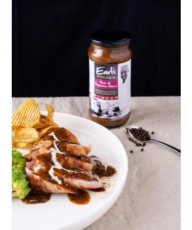 Earl s Kitchen Caribbean Rum and Peppercorn Cooking Sauce For Home Cooking For Steaks Venison Grilled dishes (370g jar) - Buy Online on GoSupps.com