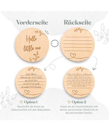 Mikito Baby Gift Set | Perfect Newborn Gift for Boys & Girls | Includes Muslin Blanket Teething Ring Pacifier Clip & Wooden Sign - Buy Online on GoSupps.com