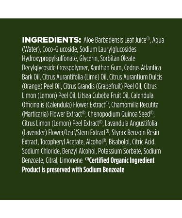 Avalon Organics Refreshing Lemon Bath & Shower Gel - 12 Oz | Natural Cleanser - Buy Online on GoSupps.com