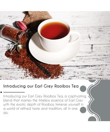 Thames Tea Tubebox - Premium Flavoured Loose Leaf Fruit & Herbal Tea for a Luxury British Tea Experience (Earl Grey Rooibos) - Buy Online on GoSupps.com