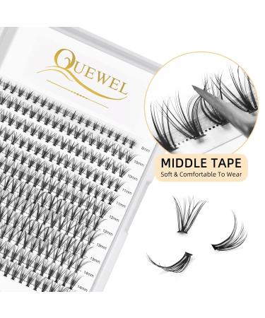 Individual False Eyelashes - 240stk 20D 0.07D Curl Mix 8-14mm - Reusable DIY Cluster Lashes for Stunning Eye Makeup - Buy Online on GoSupps.com