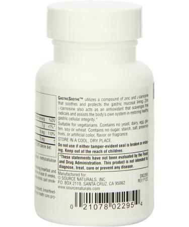 Source Naturals GastricSoothe 37.5 mg - 30 Capsules for Digestive Relief - Buy Online on GoSupps.com