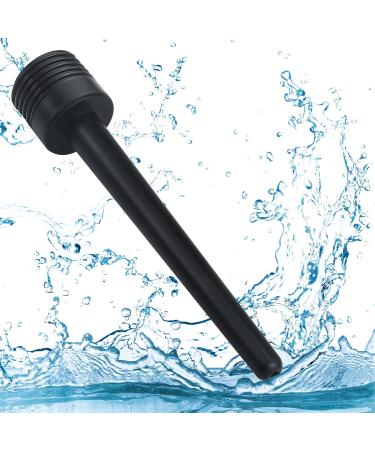 Shower Enema System with On/Off Switch - Reusable Portable Douche Kit for Men & Women - Compatible with Most Shower Systems - ABS Black - Buy Online on GoSupps.com