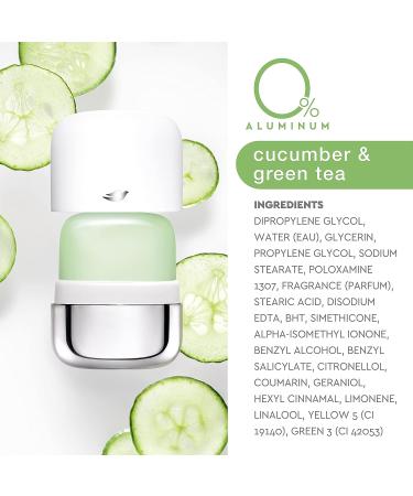 Dove Women's Refillable Deodorant Kit, Cucumber & Green Tea, 0% Aluminum - 2 Refills (1.13oz each) - Buy Online on GoSupps.com