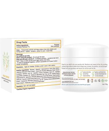 Organic Baby Healing Ointment - Babo Botanicals 4oz with Colloidal Oatmeal - Buy Online on GoSupps.com