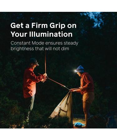 BioLite HeadLamp 800 Pro - 800 Lumens, Ultra-Lightweight & USB Rechargeable | 8 Light Modes - Midnight Grey - Buy Online on GoSupps.com
