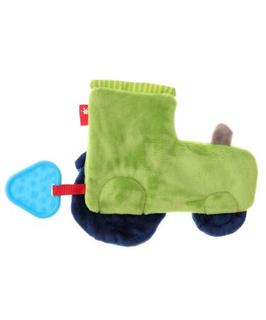 Buy SIGIKID 42301 Active Crinkle Cloth Tractor Toy for Babies | Green/Blue | Ideal from Birth | Perfect for Girls & Boys - Buy Online on GoSupps.com