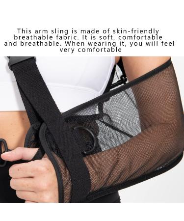 Fotgok Kids Mesh Arm Sling with Waist Strap - Child Size Shoulder Injury Support - Buy Online on GoSupps.com