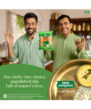 Tata Sampann Premium ongepolijst Toor Dal Arhar Dal 1kg - Buy Online on GoSupps.com