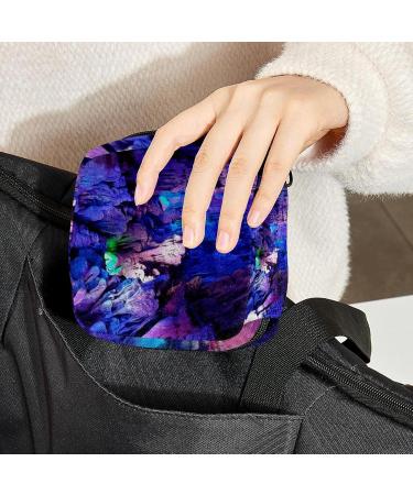 Buy Menstrual Pad Bag with Zipper | Ladies Napkin Pouch & Tampons Collection Bag for Women & Girls - Natural Cave - Buy Online on GoSupps.com