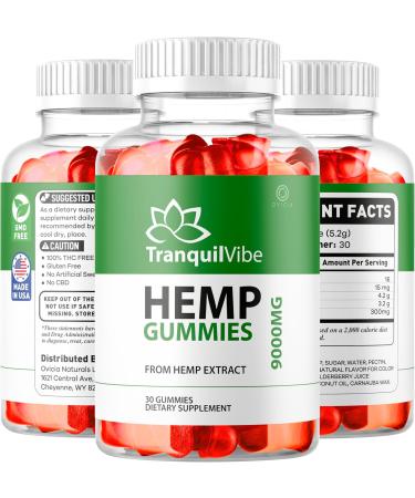 (3 Pack) Tranquil Vibe Gummies Official Tranquil VibeGummies Formula Reviews TranquilVibe Gummies 90 Gummies for 3 Months - Buy Online on GoSupps.com
