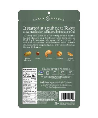 Sahale Snacks Asian Sesame Edamame & Nut Snack Mix - 4 oz | Healthy Snack - Buy Online on GoSupps.com