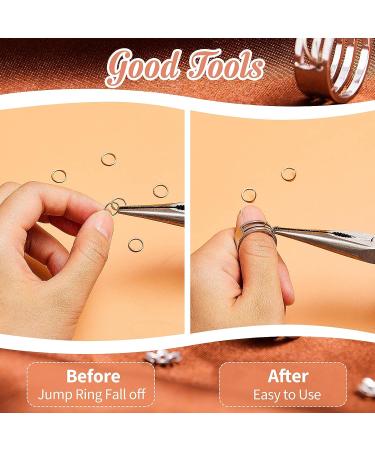 Stainless Steel Jump Ring Opening Tools - Set of 2 | Jewelry Makers Craft Projects Supplies - Silver - Buy Online on GoSupps.com
