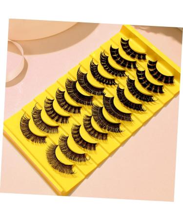 50 Pairs Fluffy Spiky False Eyelashes - Natural Makeup Tools for Women | Realistic Wispy Bulk Extensions - Buy Online on GoSupps.com