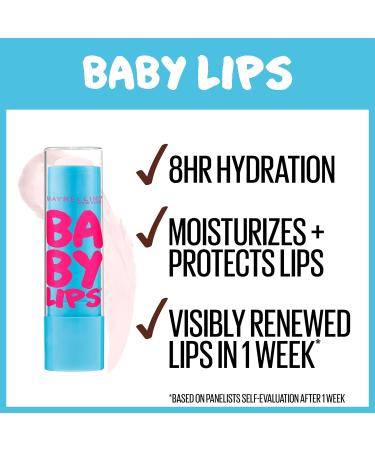 Maybelline Baby Lips Moisturizing Lip Balm Cherry Me 0.15 oz - Pack of 2 - Buy Online on GoSupps.com