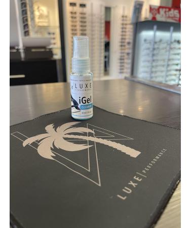 IGel Cleaner | Hydrophobic Spray Gel for Smudge-Free Screens Lenses & Glasses - Oil & Dirt Repellent - Buy Online on GoSupps.com