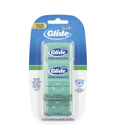 Oral-B Glide Pro-Health Comfort Plus Dental Floss, Mint NEW Version