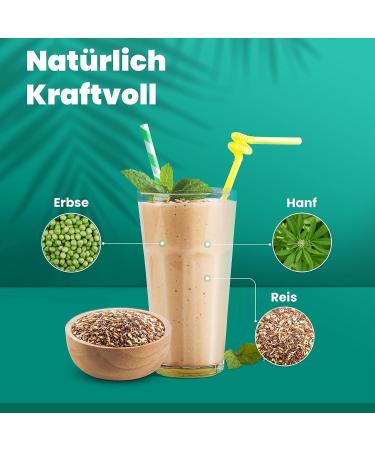 Ultimate Protein 100% Bio Vegan - 1kg Organic Plant-Based Protein Powder | 85% Protein All Essential Amino Acids | Soy-Free Sweetener-Free Vegan Protein from Rice Peas & Hemp - Buy Online on GoSupps.com