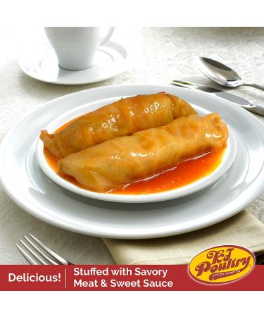 Kosher MRE Gluten Free Beef Stuffed Cabbage Rolls - Fully Cooked & Shelf Stable (1 Pack) | Ideal for Travel, Camping, Emergency Survival | Microwave Dinner Option - Buy Online on GoSupps.com