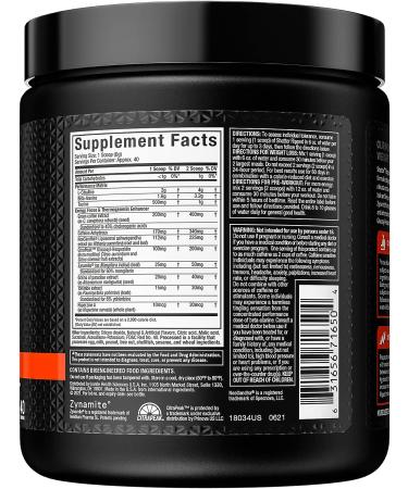 MuscleTech Shatter Ripped Pre-Workout | Energy + Weight Loss Formula | Rainbow Candy | 40 Servings - Buy Online on GoSupps.com
