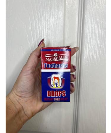 Buy Marshalls Toothache Drops 0.34 oz Fast Pain Relief | International Shipping Available - Buy Online on GoSupps.com