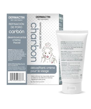 Hydrating Pore Refining Charcoal Detox Facial Cream 3 oz | Skin Care Basics | Minimizes Pores & Cleanses - Buy Online on GoSupps.com