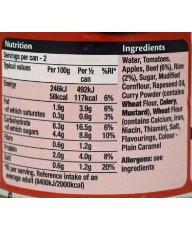 Heinz Classic Mulligatawny Soup Pack of 3 400g - Buy Online on GoSupps.com