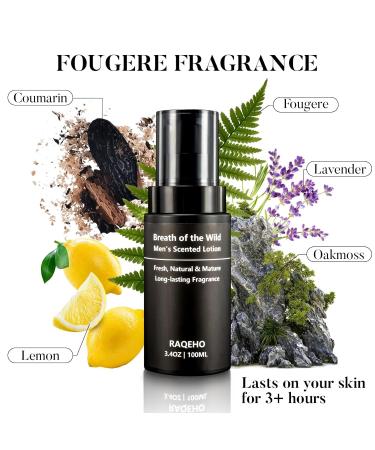 Cologne Lotion Men Deodorant - 100 ml Men Fougere Lotion Perfume Aluminum Free Desodorante Para Hombre Fast Dry Desodorante De Axilas Moisturizing Scented Deodorant For Whole Body Daily Use - Buy Online on GoSupps.com