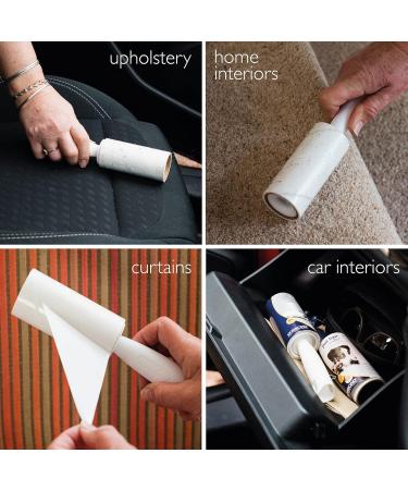 Korbond Mini & Full Size Lint Roller Bundle - Pet Hair Remover Rollers - 30 Sheet Mini + 49 Sheet Full Size - Buy Online on GoSupps.com